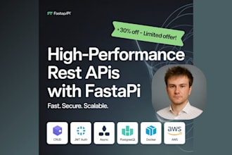 develop high performance rest apis using fastapi