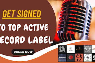 submit your music to top active record label to help you get signed