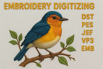 do professional embroidery digitizing for embroidery patch design