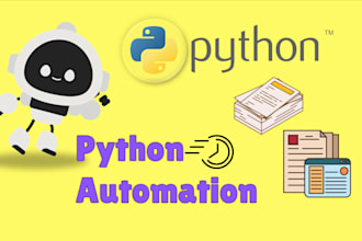 create a python automation script for web scraping, data entry, and API tasks