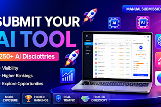 do ai directory submission of your saas or ai tool to 250 top sites