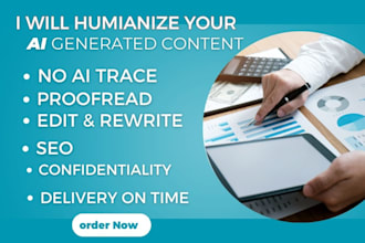 check grammar, proofread, humanize ai content and write blogs