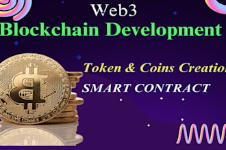 blockchain developer crypto tokens crypto coins smart contract