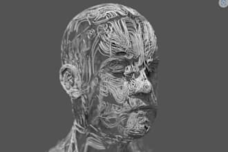 3d vehicle,lattices model,realistic character,orthopedic,trophy model, spaceship
