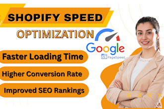 do shopify speed optimization, improve SEO, on google pagespeed insights