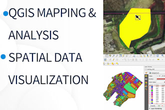 do gis mapping, spatial data analysis, and map visualization