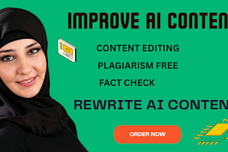 humanize ai content editing chat gpt rewriting post proofreading