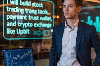 build stock trading tools, payment trust wallet, crypto exchange up bit