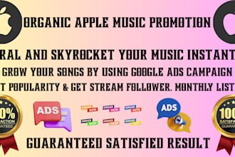 do best apple music promotion using google ads campaign