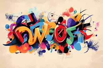 paint street art or real mural for your need or your ads