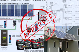 design permit drawing solar pv system helioscope open solar autocad line diagram