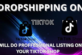 setup manage tik tok shop dropshipping ads
