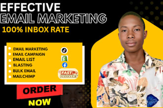 send bulk email blast, mailchimp email campaign cold email and automation flow