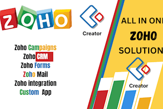 set up and customize zoho crm zoho one zoho campaigns, build custom app on zoho