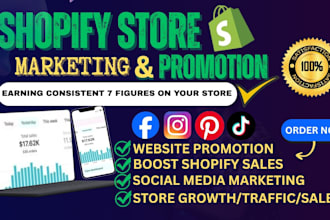 promote your shopify store, shopify seo to boost sales and traffic growth
