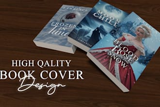 design stunning book covers for your ebook or amazon kindle book and more