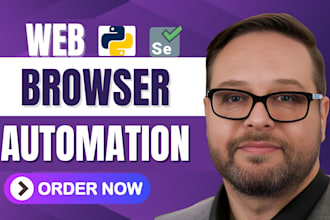 automate web tasks, scraping, and apis using python bots, selenium and telegram