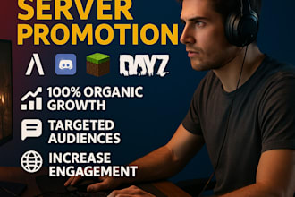 do fivem server promotion, dayz, rust server promotion, discord mass dm