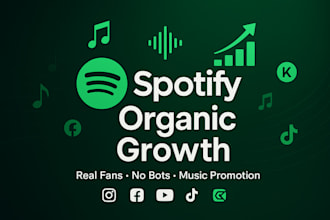 promote your spotify track or podcast for real organic growth