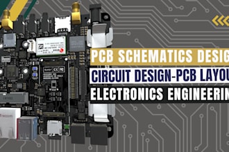 pcb schematics circuit design in kicad proteus altium easyeda gerber bom esp32