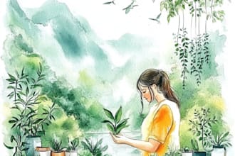 do your architectural drawing with watercolor art