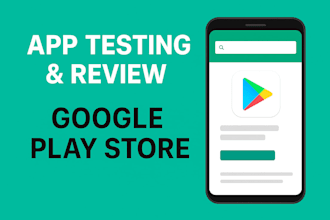 test and rate your app on google play store