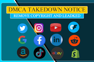 remove delete takedown mugshots instagram,yt,tiktok,reddit,x,shopify,under dmca