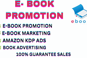 do ebook promotion ebook marketing book advertising to hit 20k targeted audience