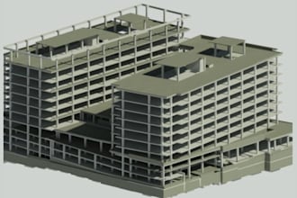 3d structural modeling industrial 3d concrete structure architecture modeling