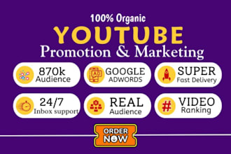 do organic youtube video promotion