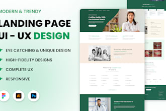 design a modern and responsive website for your business