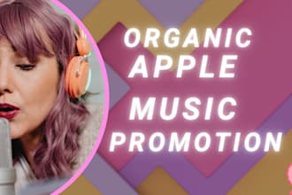 do organic apple music promotion, spotify music promotion