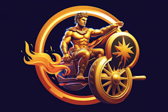 design unique apollo riding logo with new concepts