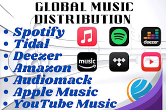 distribute your music to spotify apple music using distrokid tunecore cd baby