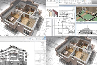 revit architecture autocad 2d floor plan bim sketchup solidworks rhino rendering