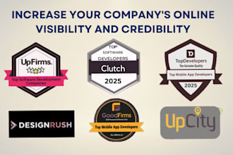 optimize clutch clutch profile designrush goodfirms for website reputation