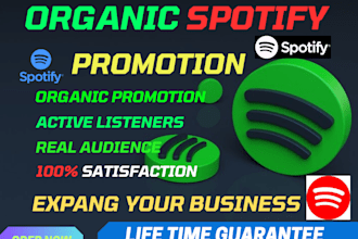 do spotify album promotion, spotify music track promotion