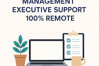 be your remote executive assistant for daily operations