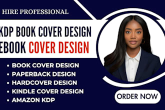 do book cover design ebook cover KDP book cover design paperback for amazon KDP