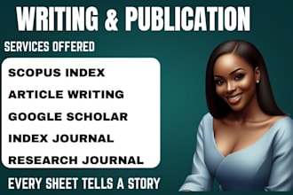 write publish your article in peer reviewed google scholar indexed journal