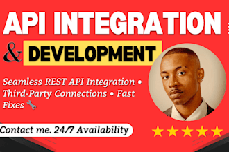 integrate rest or graphql apis, fix API errors, and connect shopify, wix, ebay