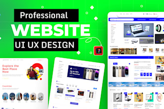 do design UI UX design for mobile app using figma, website UI UX design