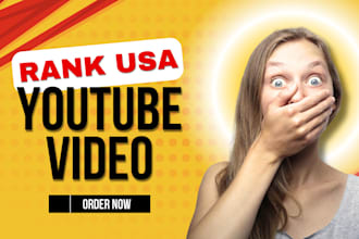 do organic youtube usa video promotion, video seo  to gain million views