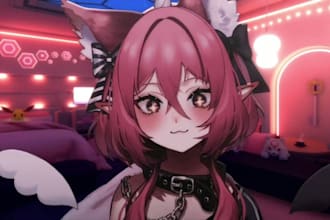 vrchat avatar anime vrc furry avatar fursona nsfw vtuber model animaze vrm mmd
