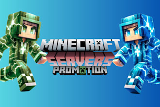 grow your minecraft server with real traffic