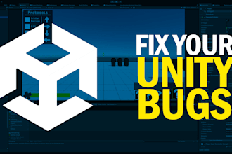 fix bugs for you unity game