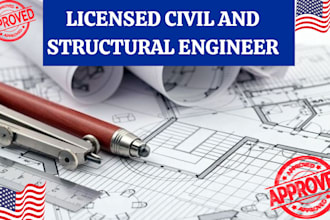 review and stamp as a license civil and structural engineer in florida