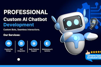 build custom ai chatbot using landbot, chatgpt , website bot, whatsapp chatbot