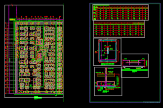 provide rcc and steel structural drawings for all building types