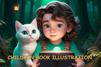 illustrate children story book illustration children story book illustration